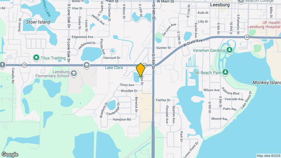 1007 Flamingo Dr Mapa y Detalles de la Ubicación