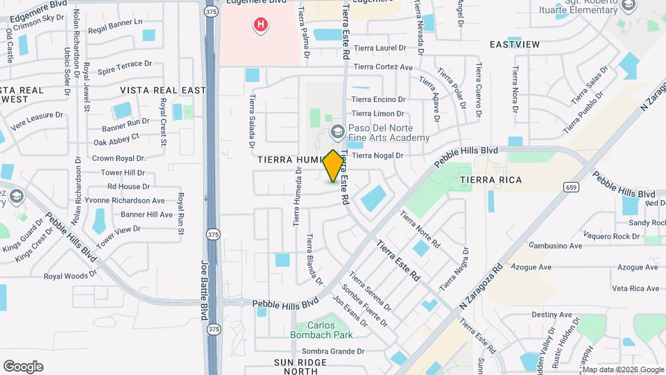 12357 Tierra Buena Dr Map and Location Details