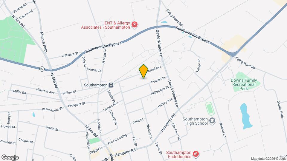 105 Pulaski St, Unit Pool house Map and Location Details