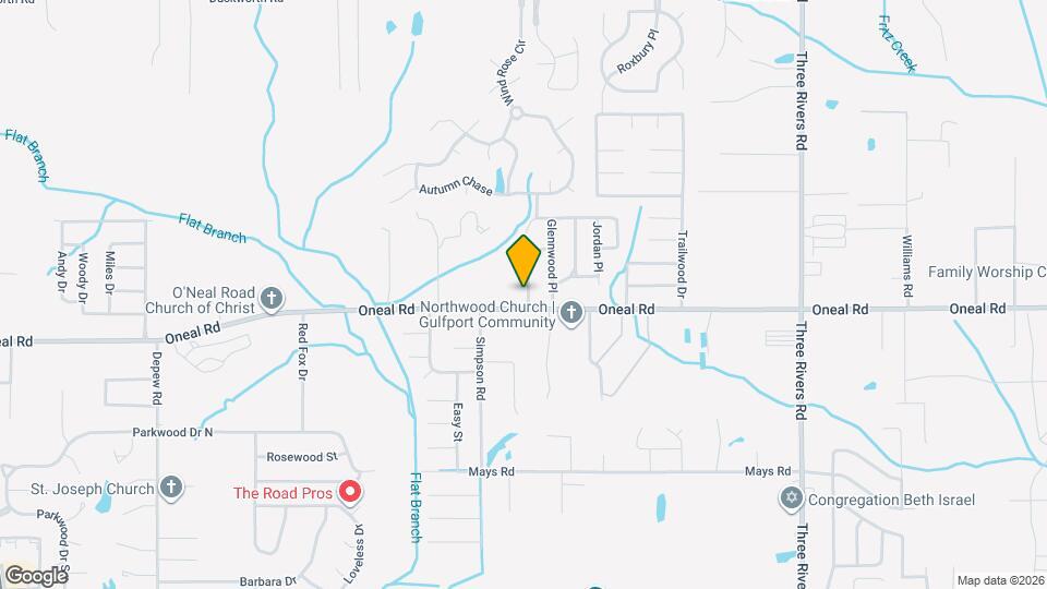 13011 Windcrest Ln Map and Location Details