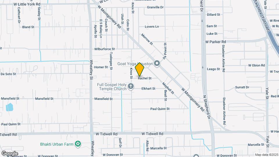879 Rachel St Map and Location Details