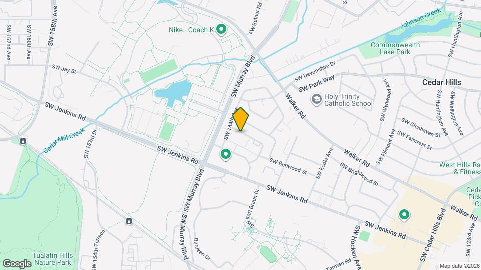 14260 SW Compass Dr Map and Location Details