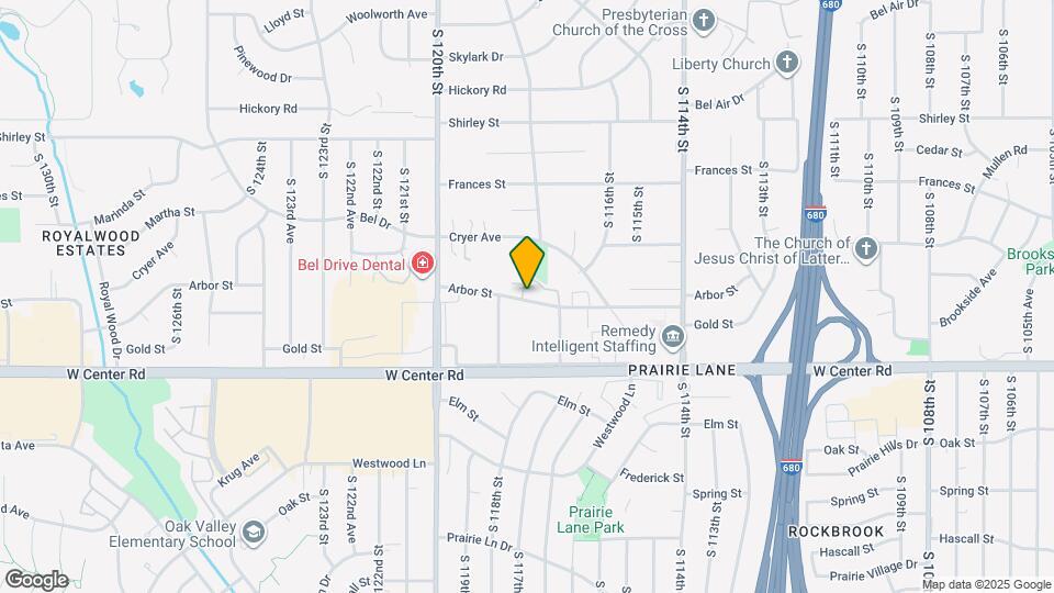 11736 Arbor St Map and Location Details