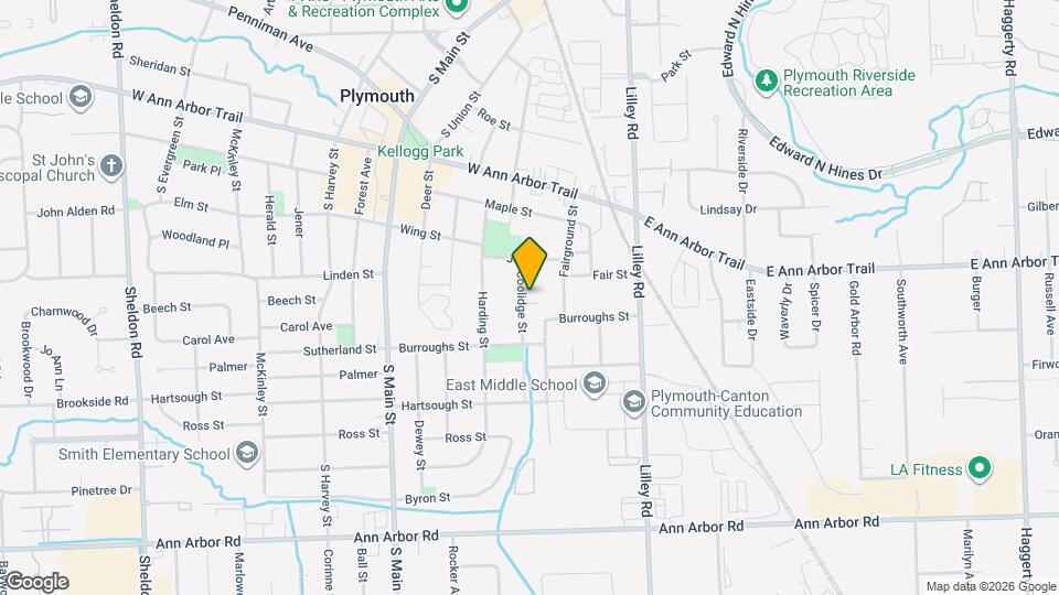 775 Coolidge St Map and Location Details