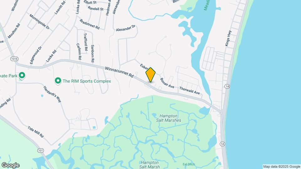 454 Winnacunnet Rd Map and Location Details