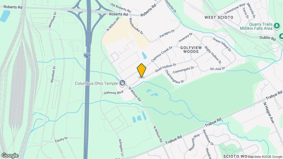 3919 Quail Hollow Dr Map and Location Details