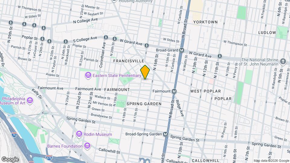 1629 Swain St Map and Location Details