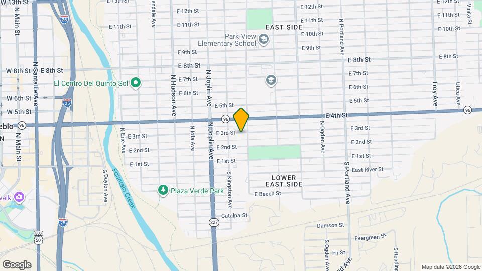 1222 E 3rd St Map and Location Details