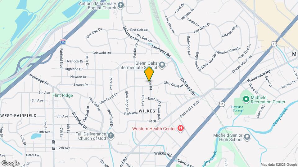 400 Glen Crest Dr, Unit 226 Map and Location Details