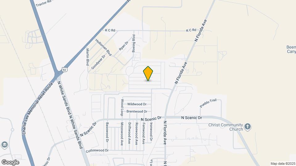 518 San Simon Dr Map and Location Details