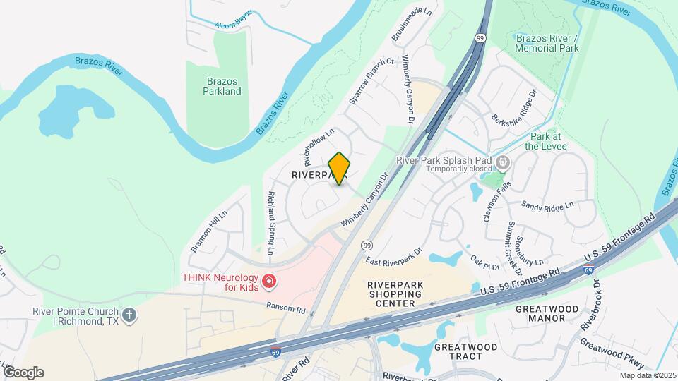 5519 Gatesprings Ln Map and Location Details