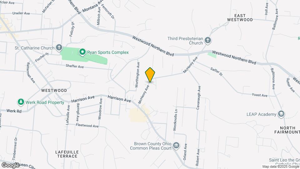 3064 McHenry Ave Map and Location Details