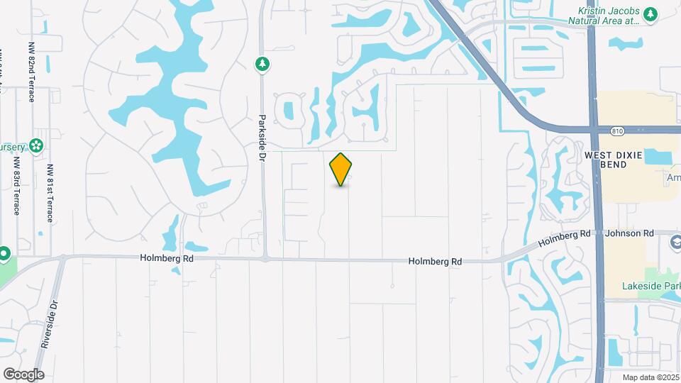 6807 NW 66th Way Map and Location Details
