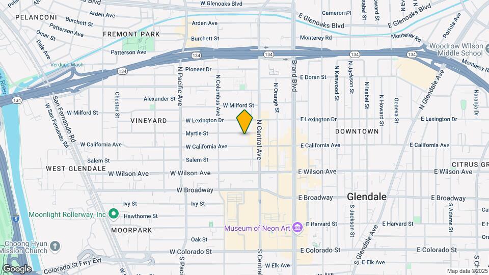 328 Myrtle St Mapa y Detalles de la Ubicación