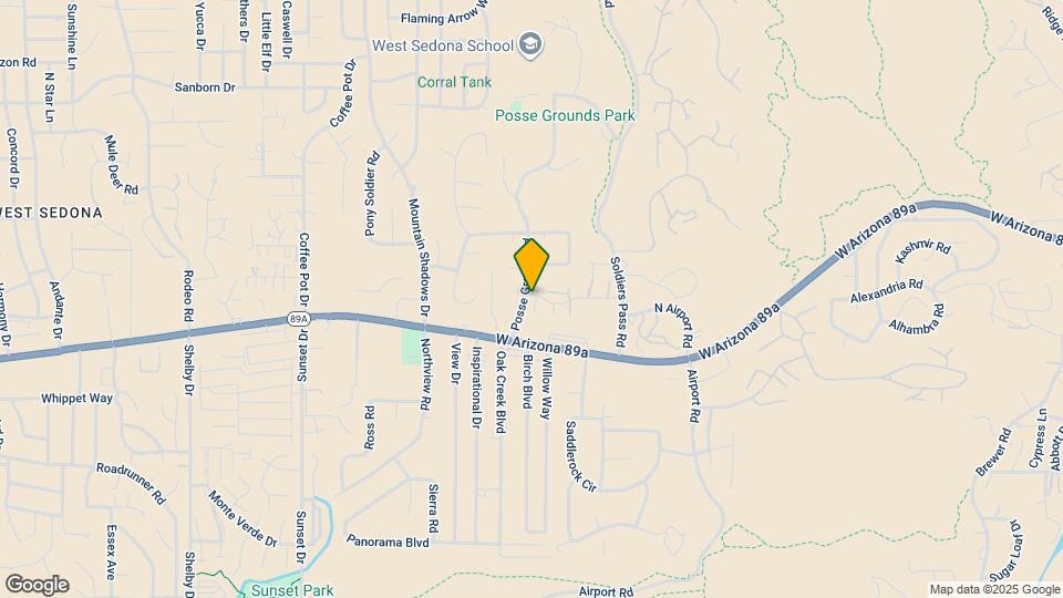 1483 Vista Montana Rd Map and Location Details