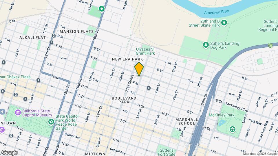 510 22nd St Map and Location Details