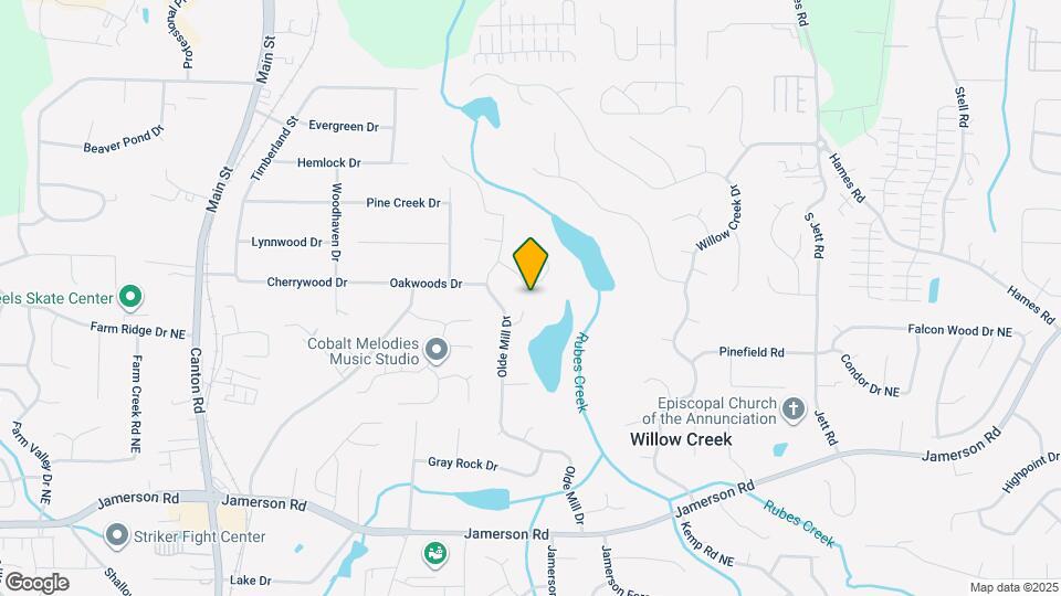 1410 Olde Mill Trce Mapa y Detalles de la Ubicación