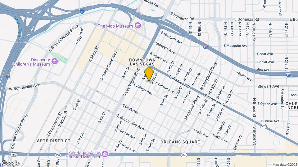 206-210 S 7th St Map and Location Details