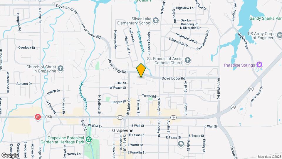 208 Silver Oak Dr Map and Location Details