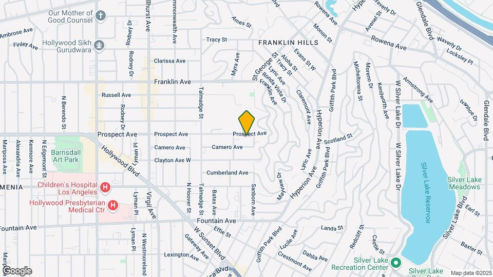 4016 Prospect Ave Map and Location Details