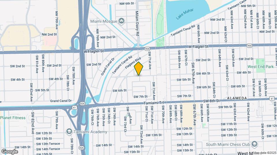 7200 SW 4th St, Unit 1 Map and Location Details