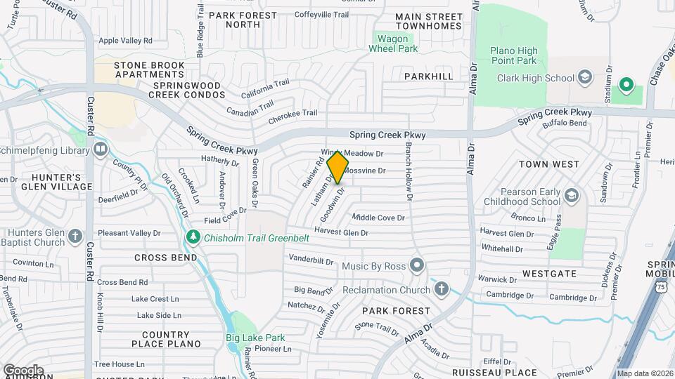 5007 Goodwin Dr Map and Location Details