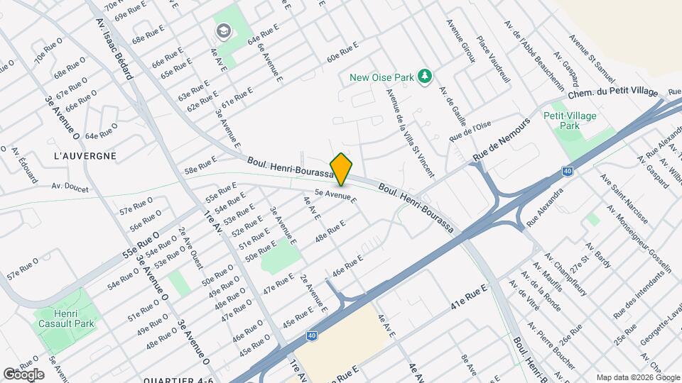 5050 5E Av E Map and Location Details