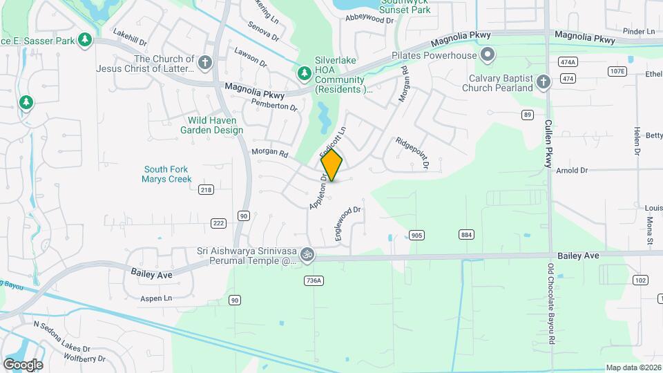 3810 Paigewood Dr Map and Location Details