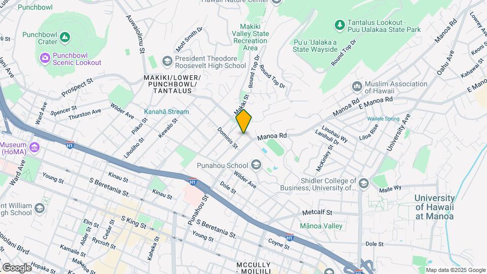 1839 Poki St Mapa y Detalles de la Ubicación