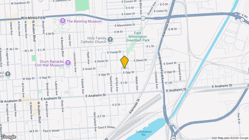 1016 N Pioneer Ave Map and Location Details