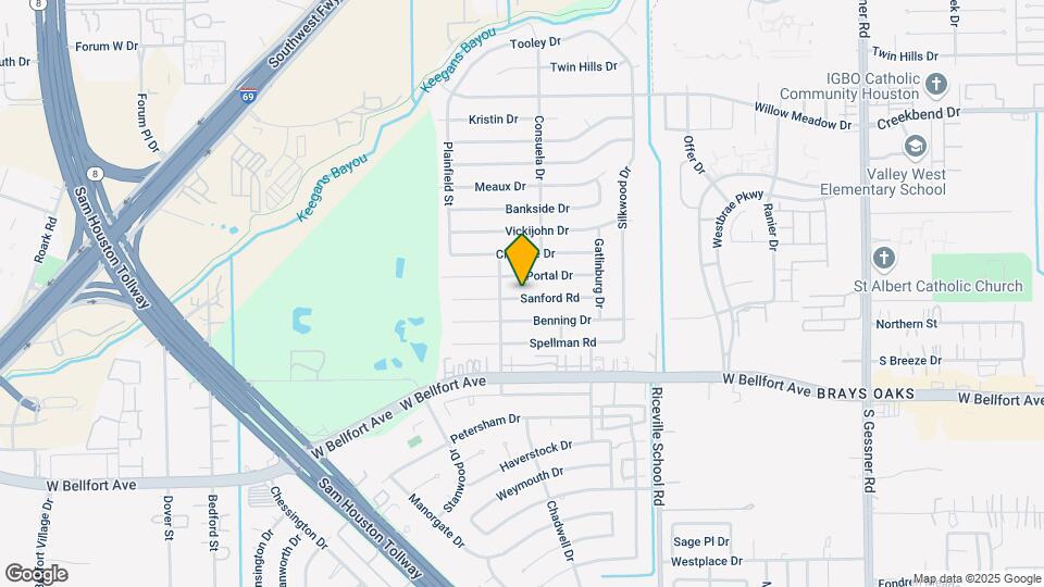 9326 Sanford Rd Mapa y Detalles de la Ubicación