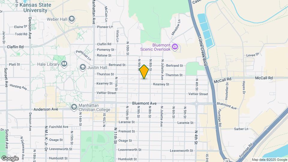 816 Kearney St Map and Location Details