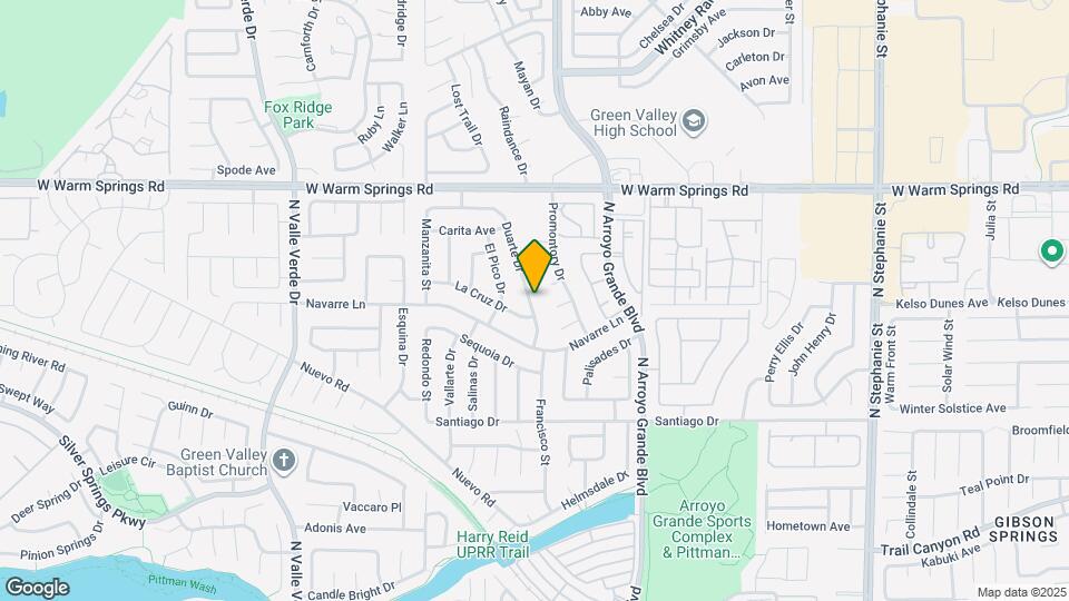 1659 Duarte Dr Map and Location Details