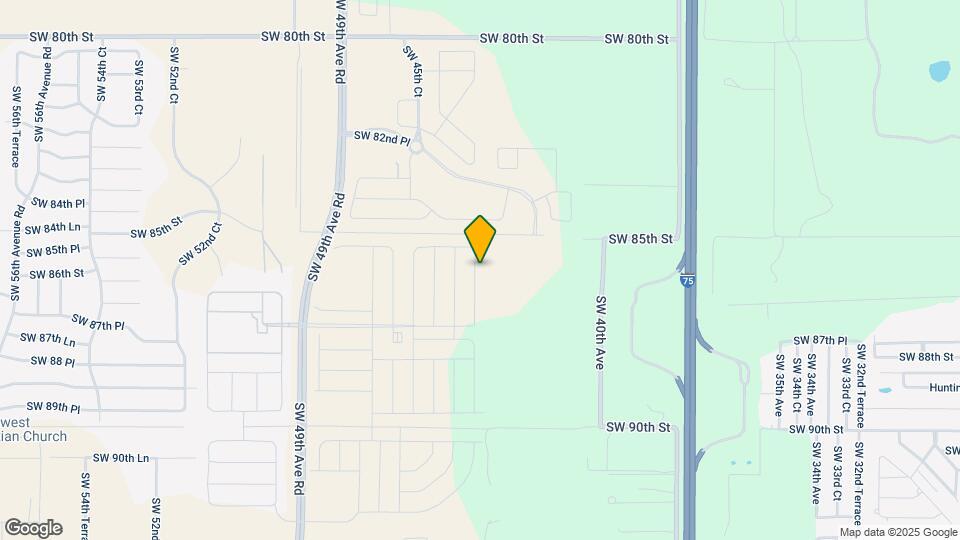 8627 SW 43rd Ter Map and Location Details