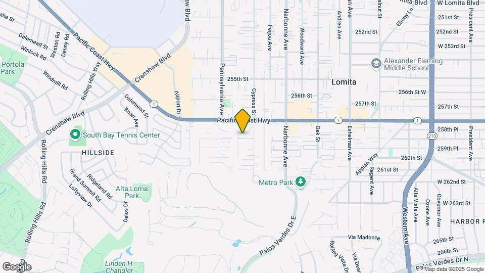25834 Viana Ave Map and Location Details