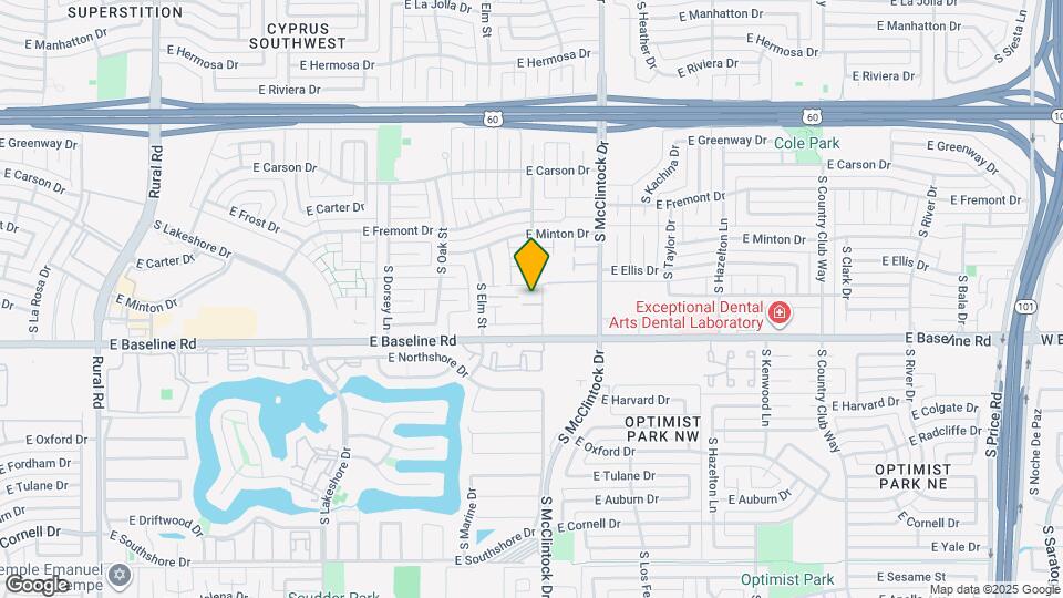 1628 E Logan Dr Map and Location Details