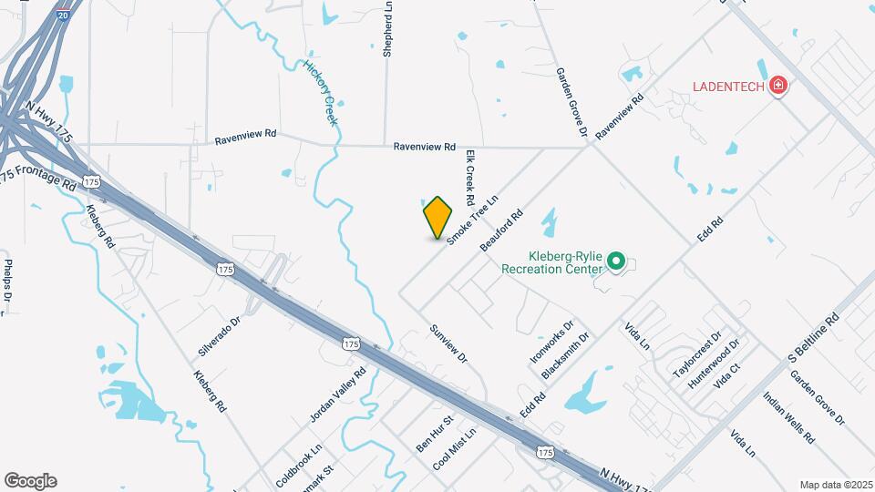 1823 Smoke Tree Ln Map and Location Details