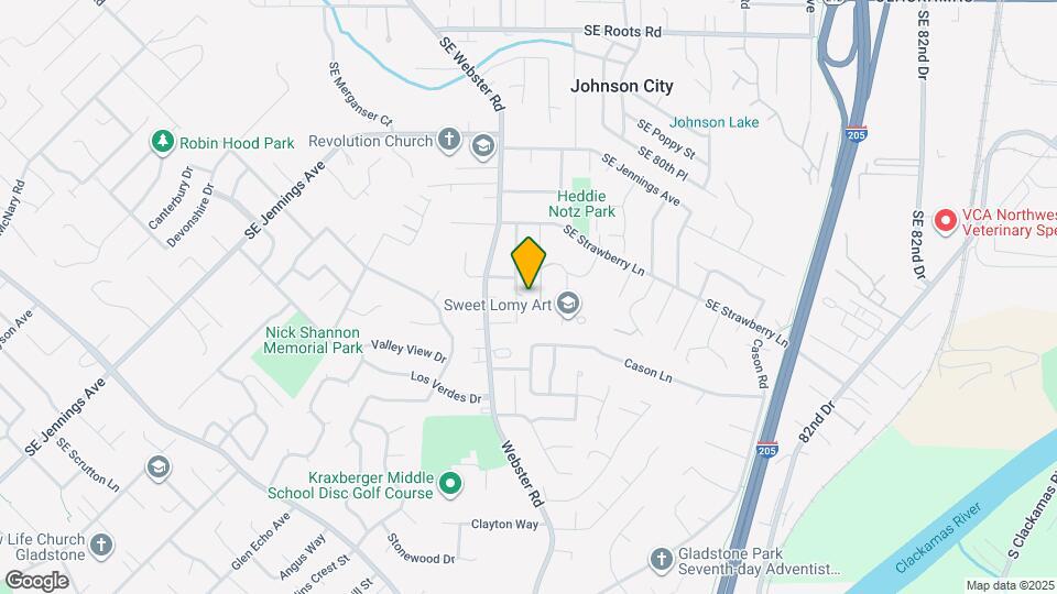 17050 SE Gurnee Ave Map and Location Details