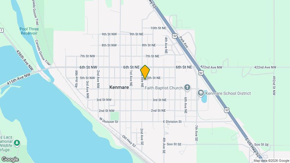 416 2nd Ave NE Map and Location Details