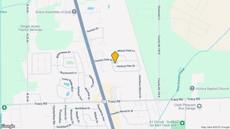 626 Hickory Pine Dr Map and Location Details