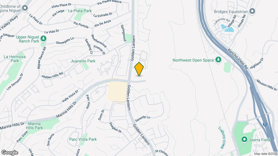 55+ FountainGlen Laguna Niguel Map and Location Details