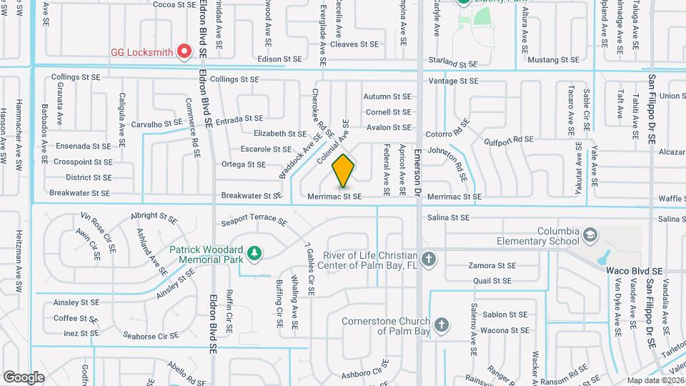 707 Merrimac St SE Mapa y Detalles de la Ubicación