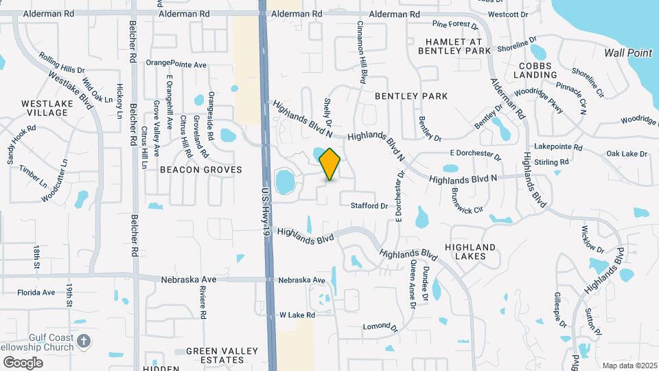 1725 Pine Ridge Way E Map and Location Details