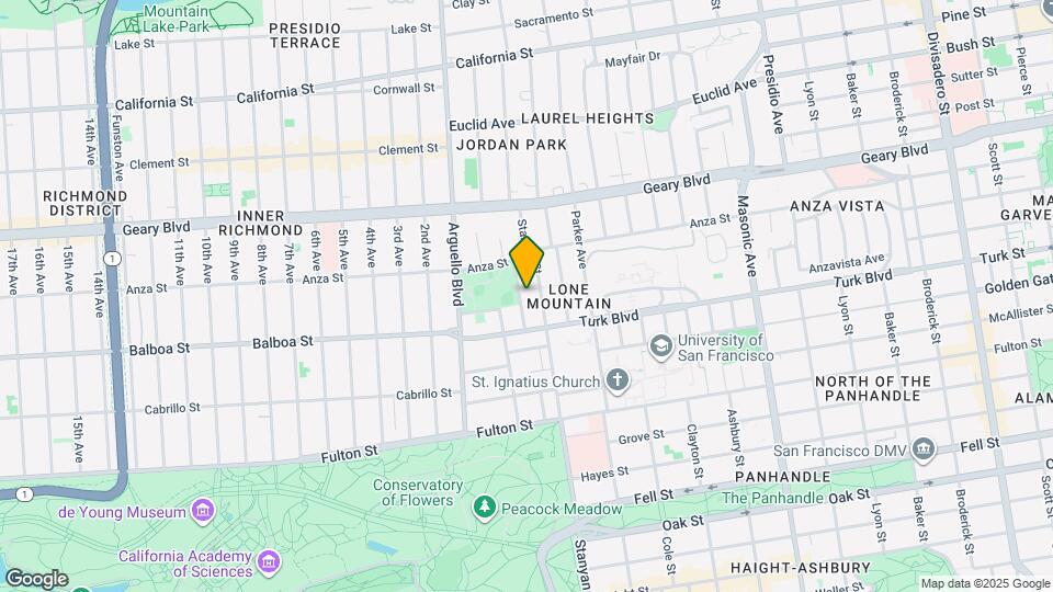 210 Lone Mountain Terrace Mapa y Detalles de la Ubicación