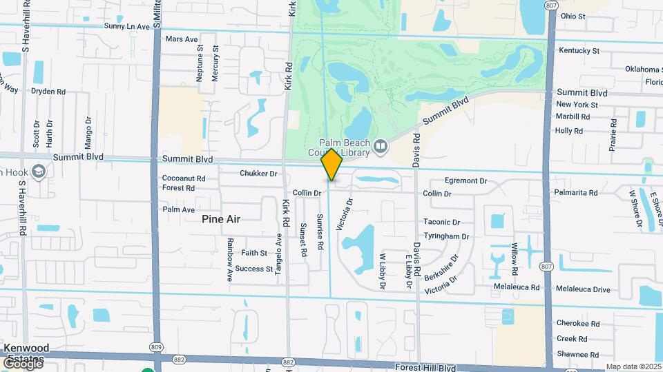 3784 Collinwood Ln Map and Location Details