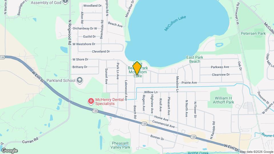 1906 Beach Rd Map and Location Details