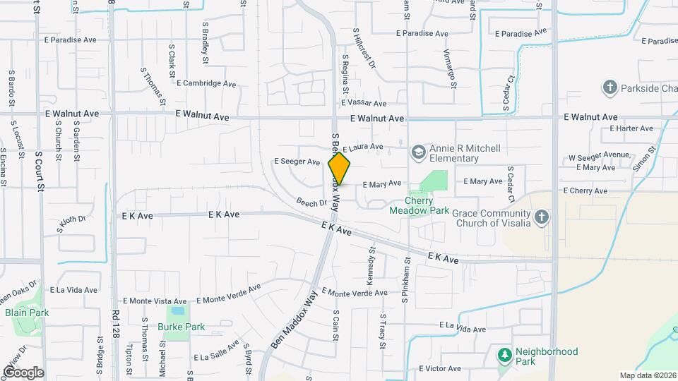 1715 E Mary Ave Map and Location Details