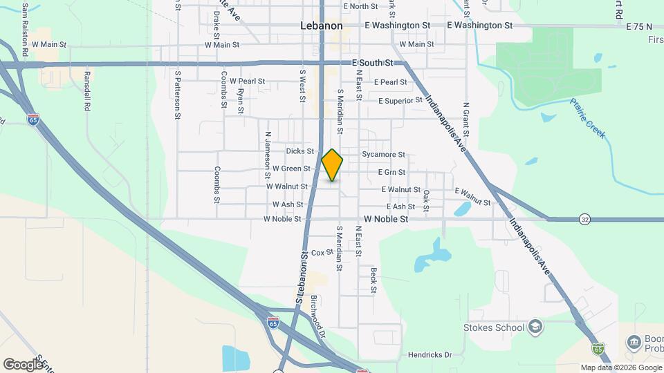 110 W Walnut St Mapa y Detalles de la Ubicación