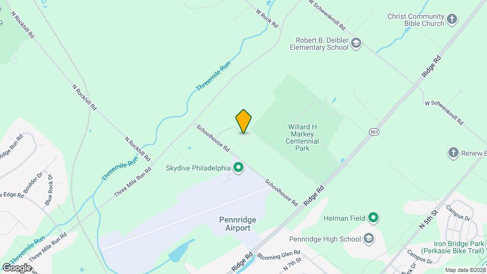 1423 Schoolhouse Rd, Unit 4 Map and Location Details