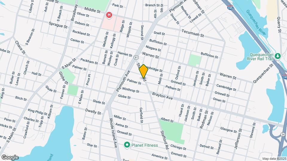 173 Stafford Rd Map and Location Details